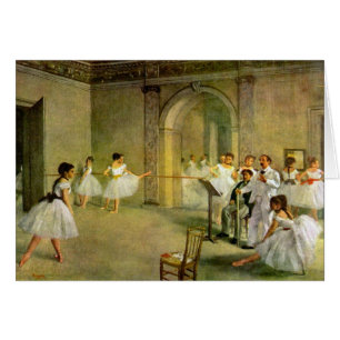 Edgar Degas - Hall of the Opera Ballet in the Rue
