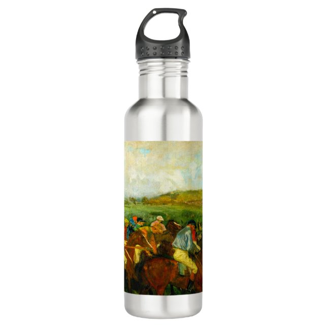 Edgar Degas Horseback Riding 710 Ml Water Bottle (Front)