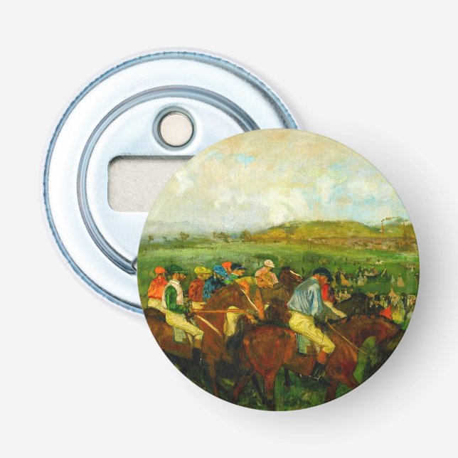 Edgar Degas Horseback Riding Bottle Opener (Front)