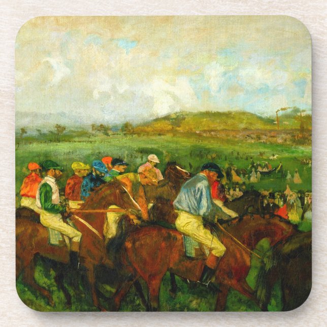 Edgar Degas Horseback Riding Coaster (Front)