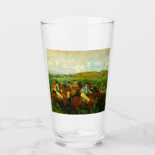 Edgar Degas Horseback Riding Glass