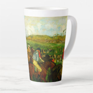 Edgar Degas Horseback Riding Latte Mug