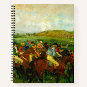 Edgar Degas Horseback Riding Notebook
