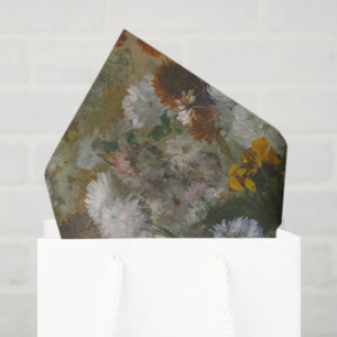 Edgar Degas Impresionism Flower Bouquet Painting Tissue Paper