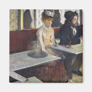 Edgar Degas In a Cafe, or The Absinthe Magnet