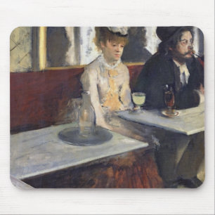 Edgar Degas In a Cafe, or The Absinthe Mouse Pad