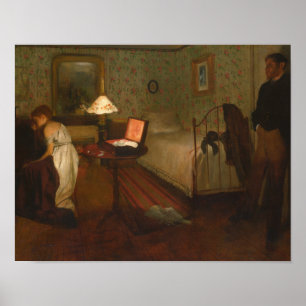 Edgar Degas - Interior Poster