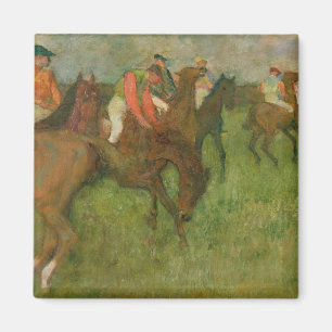 Edgar Degas Jockeys, 1886-90 Magnet