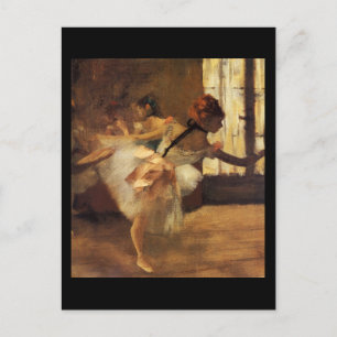Edgar Degas La Répétition De Danse Postcard