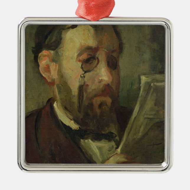 Edgar Degas Metal Tree Decoration (Front)