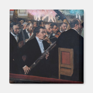 Edgar Degas - Orchestra at the Opera Magnet