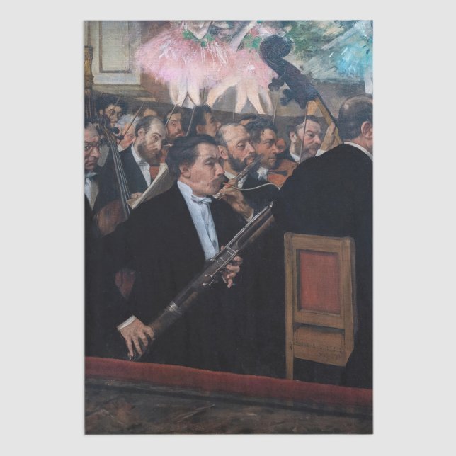 Edgar Degas - Orchestra at the Opera Tissue Paper (Creator Uploaded)