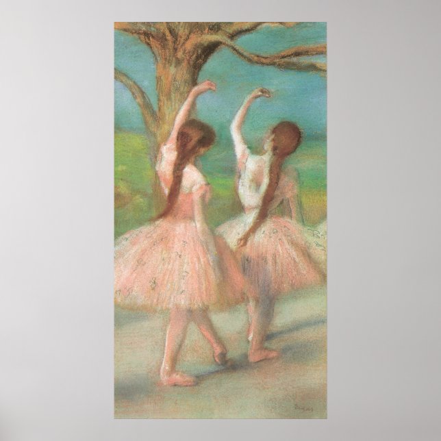 Edgar Degas Pink Dancer Poster (Front)