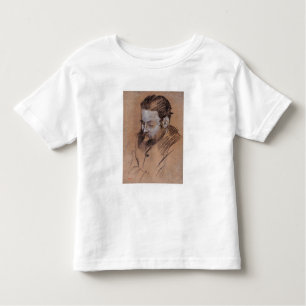 Edgar Degas Portrait of Diego Martelli Toddler T-Shirt