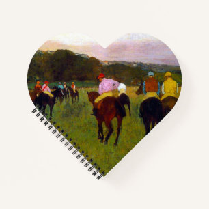 Edgar Degas Race Horses at Longchamp Notebook