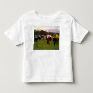 Edgar Degas Race Horses at Longchamp Toddler T-Shirt