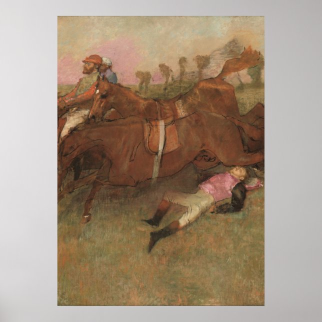 Edgar Degas | Scene from the Steeplechase Poster (Front)