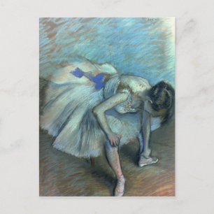 Edgar Degas   Seated Dancer, c.1881-83 Postcard