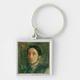 Edgar Degas Self Portrait as a Young Man Key Ring