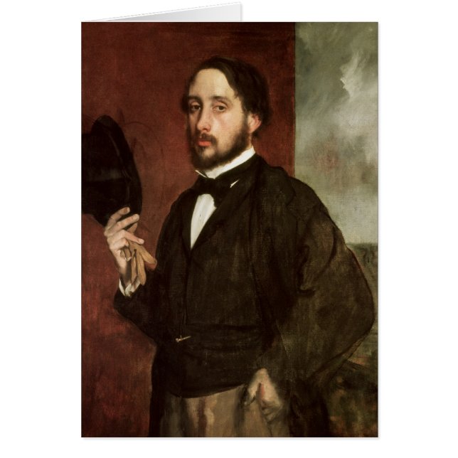 Edgar Degas | Self portrait, c.1862 (Front)