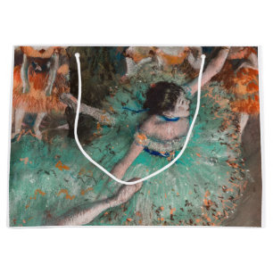 Edgar Degas - Swaying Dancer / Dancer in Green Large Gift Bag