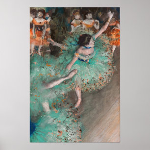 Edgar Degas - Swaying Dancer / Dancer in Green Poster
