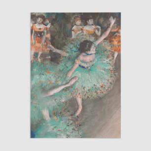 Edgar Degas - Swaying Dancer / Dancer in Green Tissue Paper