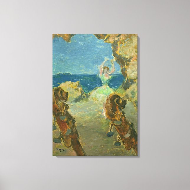 Edgar Degas | The Ballet Dancer, 1891 Canvas Print (Front)