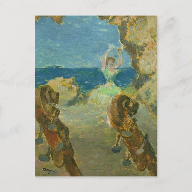 Edgar Degas | The Ballet Dancer, 1891 Postcard (Front)