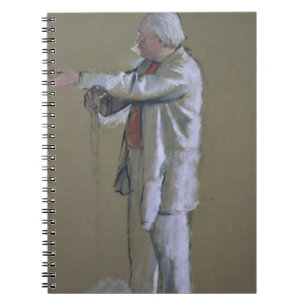 Edgar Degas   The Ballet Master, 1875 (pastel) Notebook