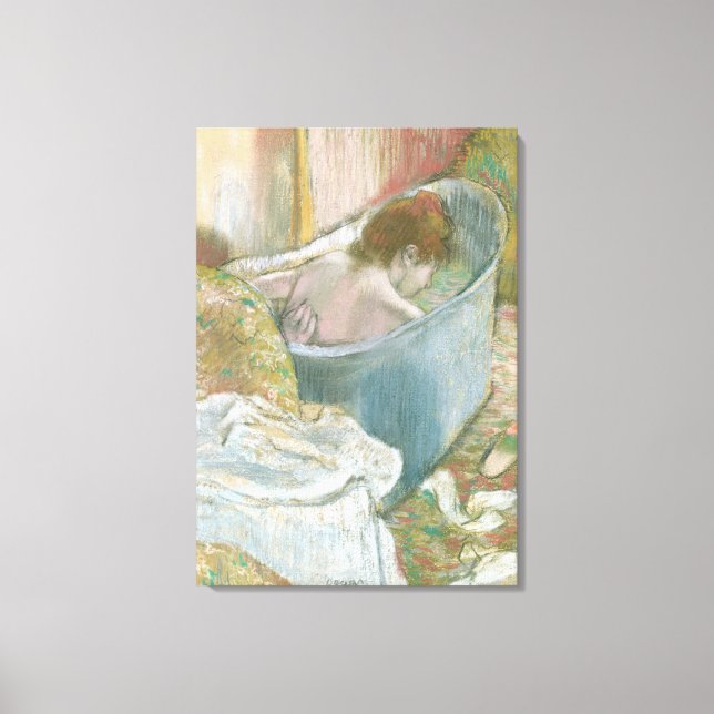 Edgar Degas | The Bath Canvas Print (Front)