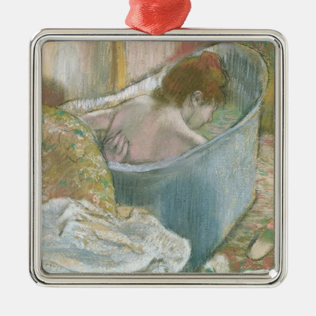 Edgar Degas | The Bath Metal Tree Decoration (Front)