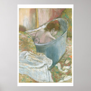 Edgar Degas The Bath Poster