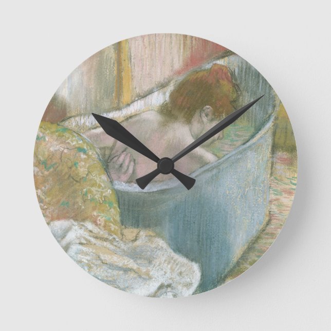 Edgar Degas | The Bath Round Clock (Front)