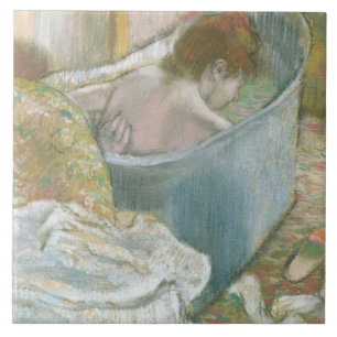 Edgar Degas The Bath Tile