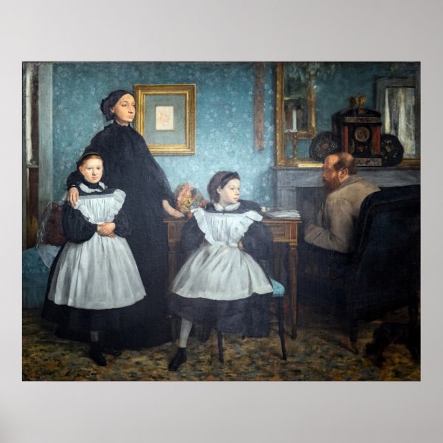 Edgar Degas - The Bellelli Family Poster (Front)
