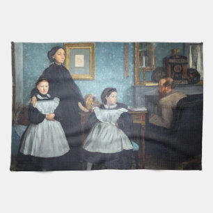 Edgar Degas - The Bellelli Family Tea Towel