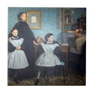 Edgar Degas - The Bellelli Family Tile