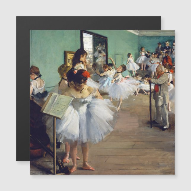 Edgar Degas - The Dance Class (Front/Back)