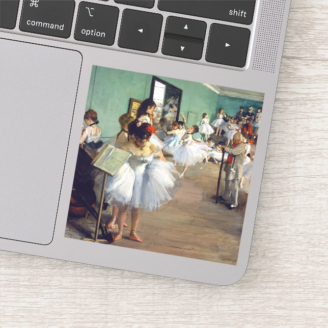 Edgar Degas - The Dance Class (Detail)