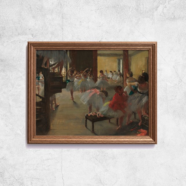 Edgar Degas The Dance Class Ballet Art Poster (Edgar Degas The Dance Class Ballet Art Poster
)