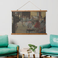 Edgar Degas The Dance Class Ballet Art Wood Wall