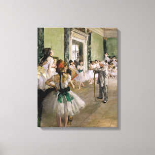 Edgar Degas - The Dance Class Canvas Print