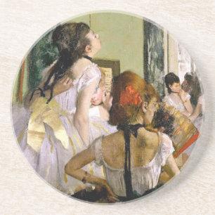 Edgar Degas The Dance Class Coaster