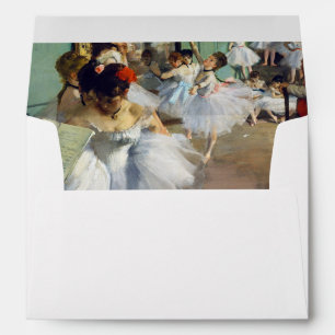 Edgar Degas - The Dance Class Envelope