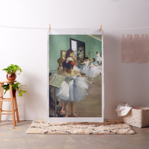Edgar Degas - The Dance Class Fabric
