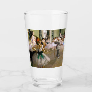 Edgar Degas The Dance Class Glass