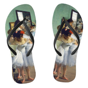 Edgar Degas - The Dance Class Jandals