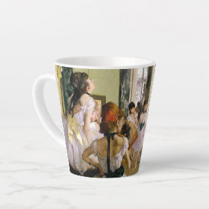 Edgar Degas The Dance Class Latte Mug