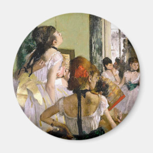 Edgar Degas The Dance Class Magnet
